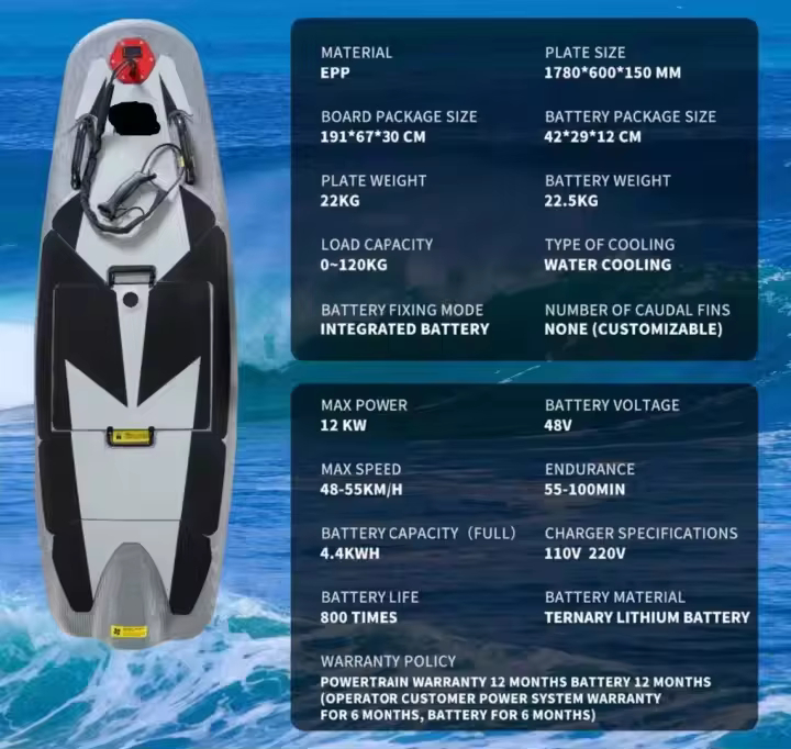 GUETIO E-Surf Pro Intelligent Electric Jet Surfboard