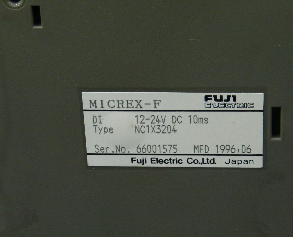 PLC " FUJI " รุ่น NC1X3204