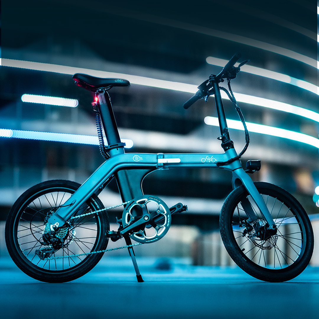 รถจักรยานไฟฟ้า Fiido X FOLDING BIKE, เฟรมอลู ล้อ 20 นิ้ว พับได้ ปั่นเสริมไฟฟ้า หรือบิดแบบมอเตอร์ไซค์ 250วัตต์ ความเร็ว 25km/h