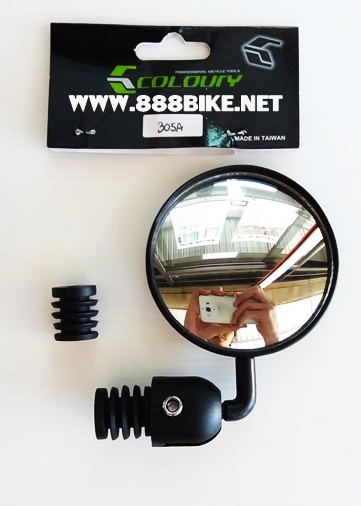 กระจกใหญ่ COLOURY Bicycle mirror, MT-305