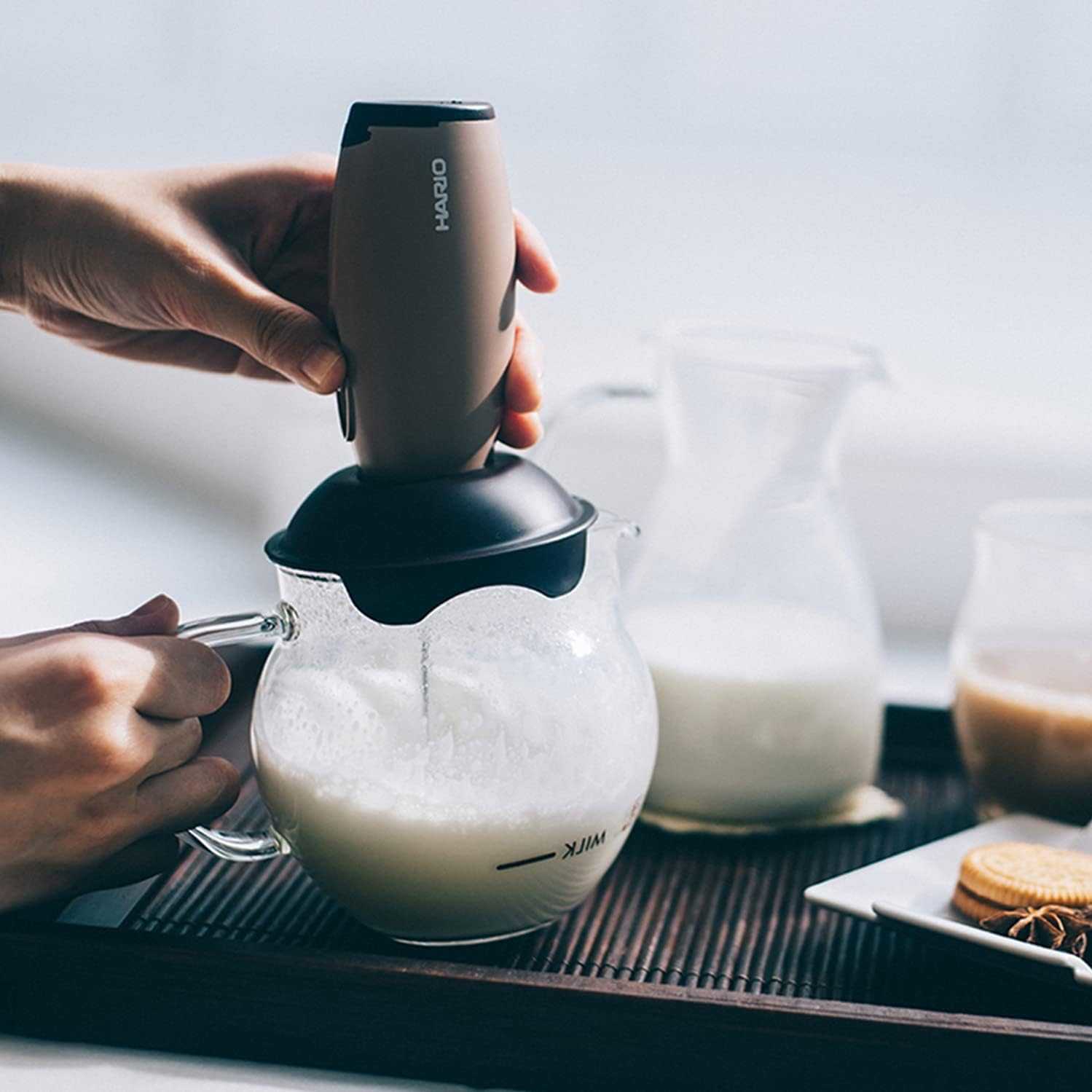 HARIO Milk Foamer Qto CQT-45 เครื่องตีฟองนมจากญี่ปุ่น