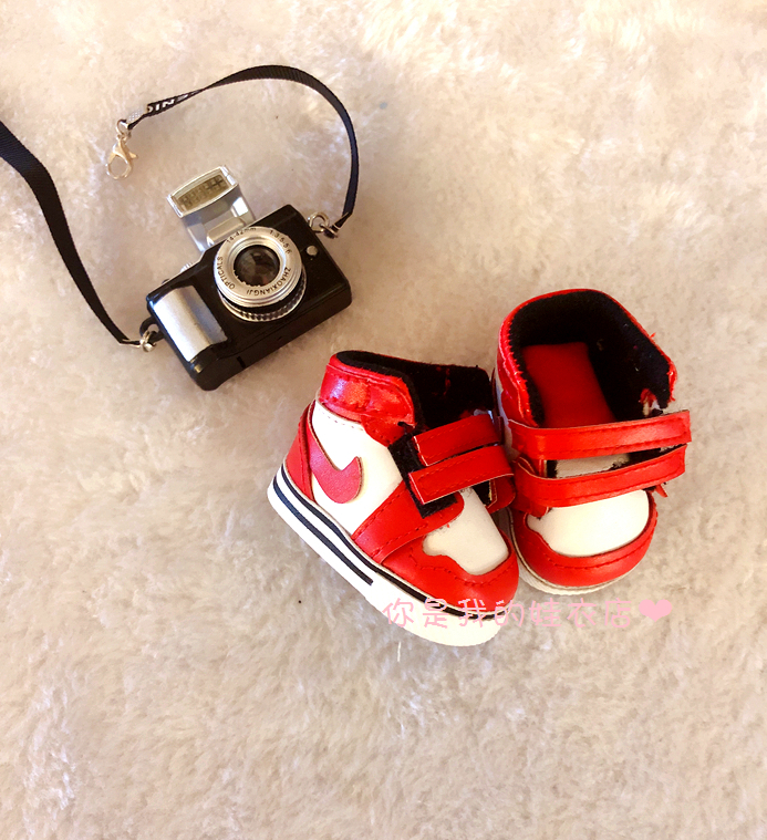 รองเท้าไนกี้ สำหรับตุ๊กตา 20 cm. ดำ