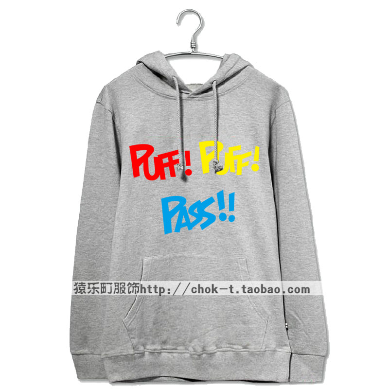 เสื้อฮู้ด PUFF PUFF PASS แบบ Mark