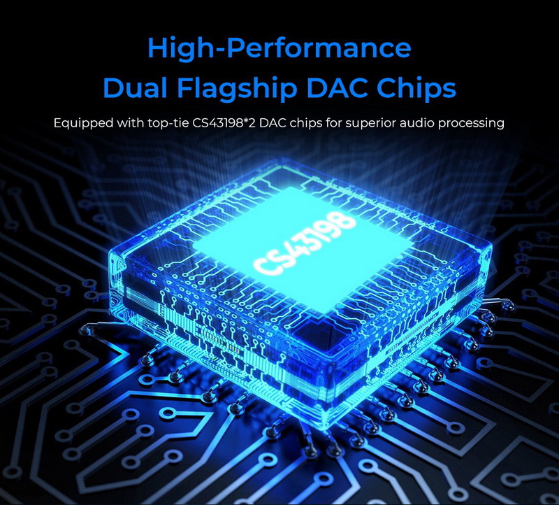 SnowyNight DAC/AMP พกพา ประสิทธิภาพสูง ชิป DAC CS43198 x2 ประกันศูนย์ไทย