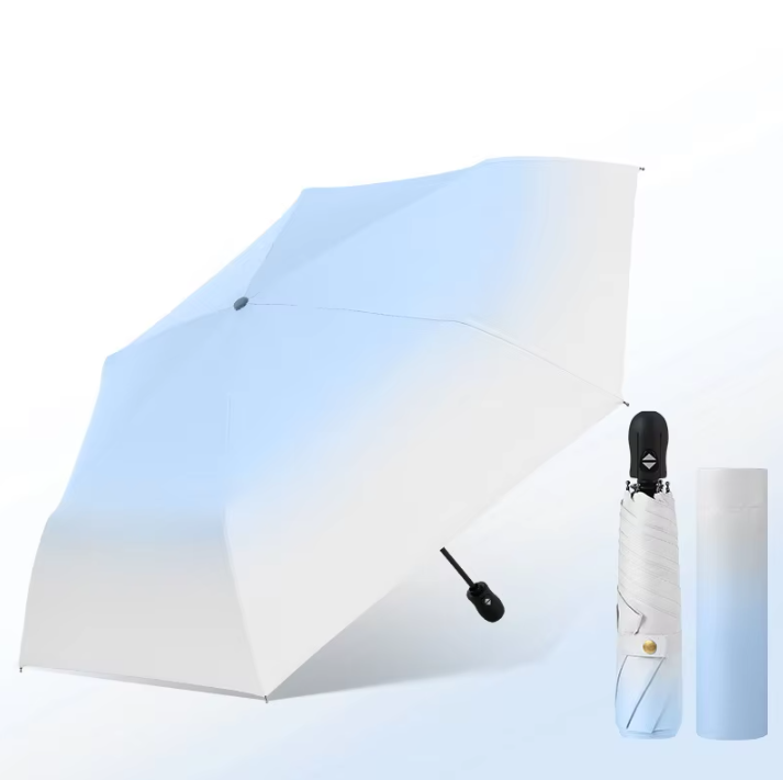 ร่มพับ 3 ตอน 6 ก้าน 21 นิ้ว UV Ultra Slim เปิด-ปิด อัตโนมัติ รุ่น LY-SS190601261 (ร่มเบา)