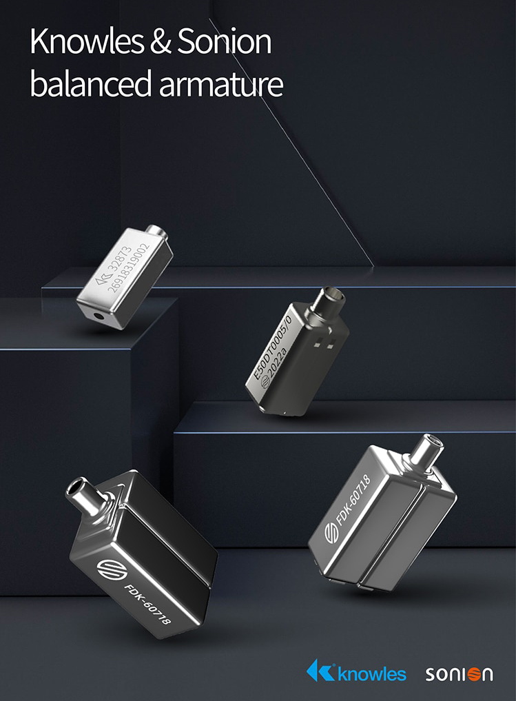 ขาย BGVP NS9 หูฟัง 9 ไดรเวอร์ Knowles Sonion 7BA+2DD Custom