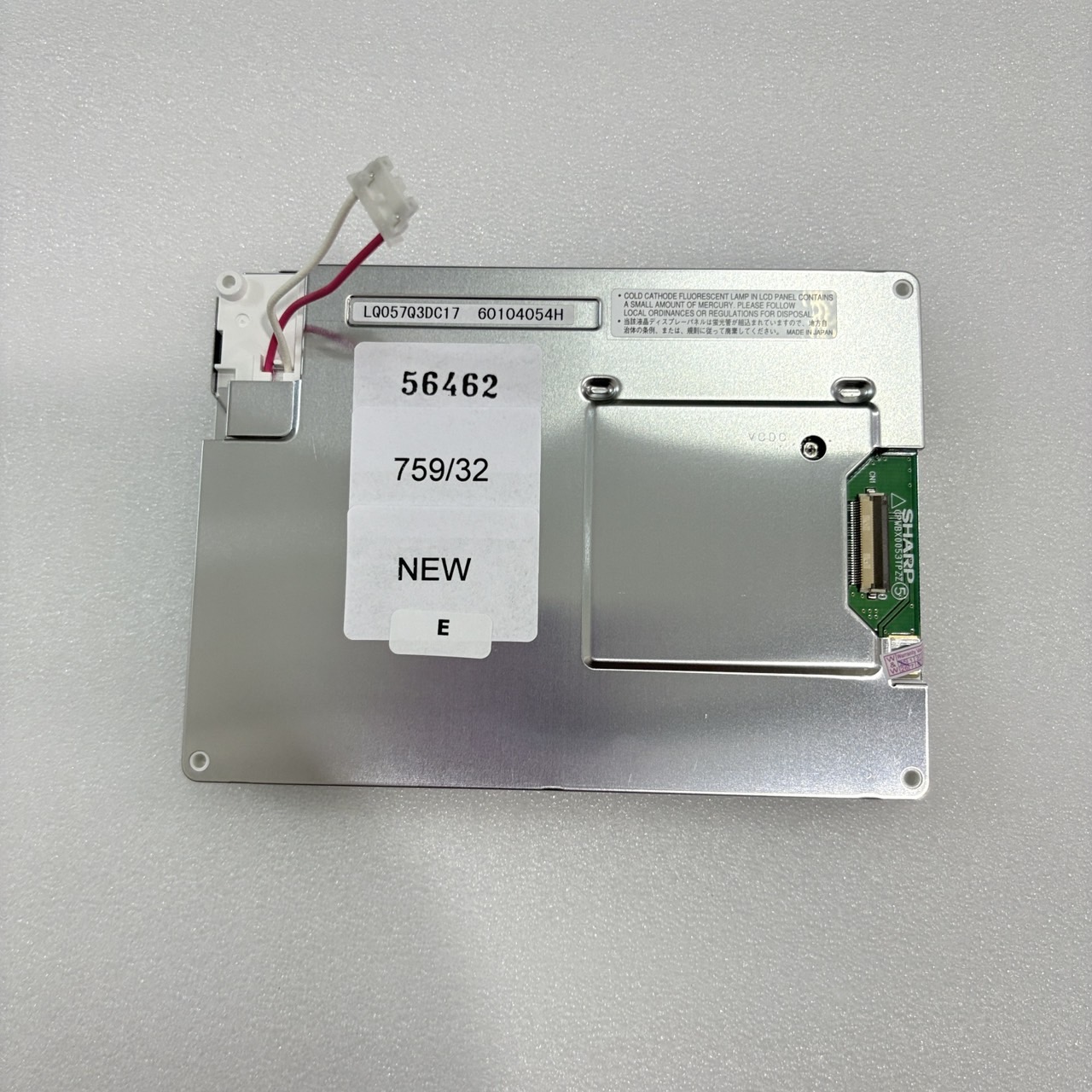 LQ057Q3DC17 LCD PANEL " SHARP "