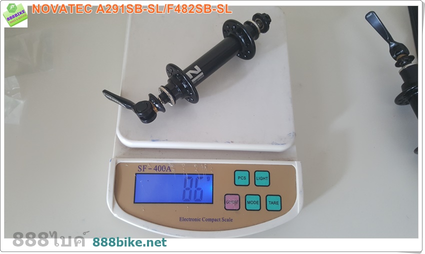 ดุมเสือหมอบ NOVATEC A291SB-SL/F482SB-SL (หน้า+หลัง) หน้า20H,หลัง24H มีแหวนรอง