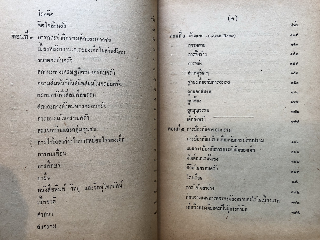 คำบรรยายอาชญาวิทยา และ ทัณฑวิทยาพิศดาร ชั้นปริญญาโทมหาวิทยาลัยธรรมศาสตร์