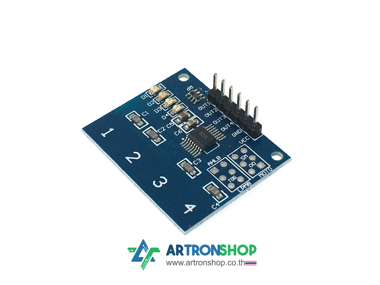 TTP224 4 Channel Capacitive Touch Switch Module