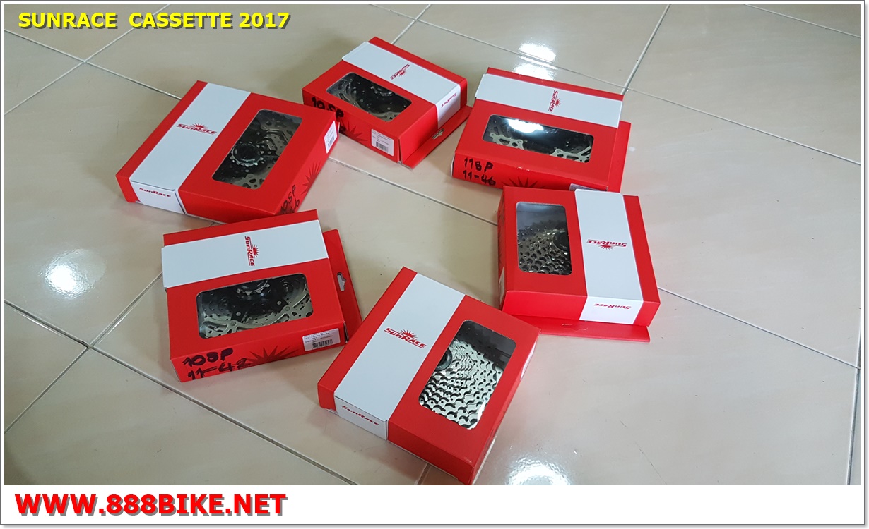 สเตอร์หลัง SUNRACE 10 สปีด ,CS-MS3 CASSETTE MTB ,11-42T WIDE RANGE