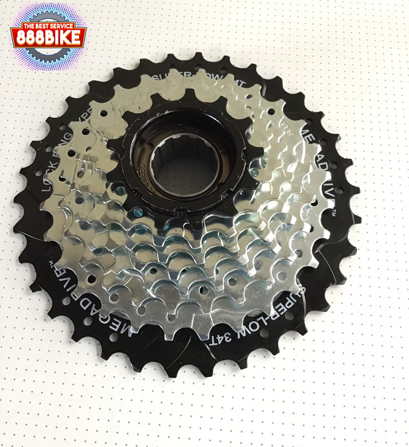 เฟืองหลังแบบเกลียว SUNRACE 8 SPEEDS MTB 13-34T MFM56.8CV0