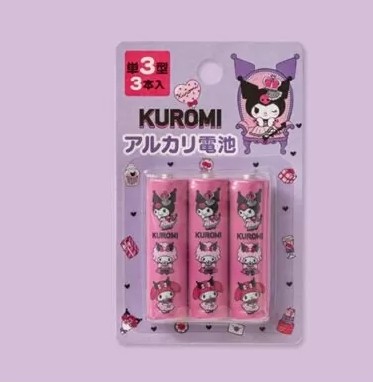 ถ่าน/แบตเตอรี่ AA ลิขสิทธิ์แท้จากญี่ปุ่น ลาย Sanrio