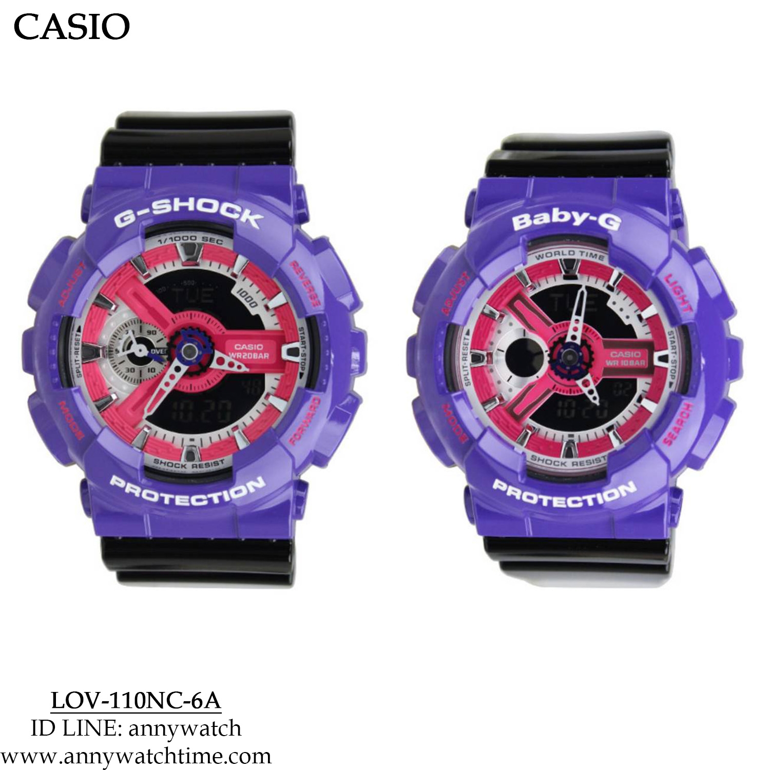 CASIO LOV-110NC-6A