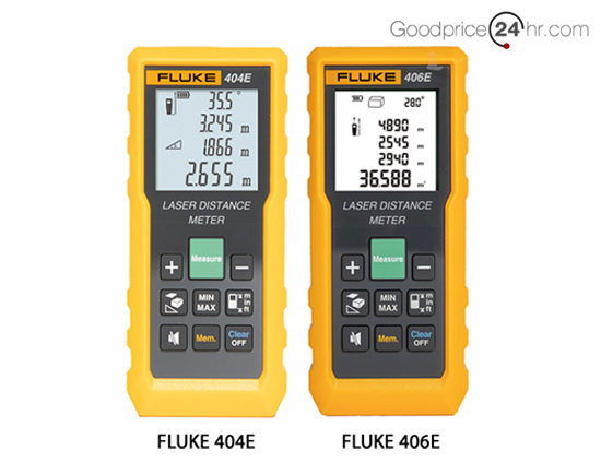 c-233.FLUKE 404E/406E เครื่องวัดระยะด้วยเลเซอร์ - FLUKE 404E/406E Laser Distance Meter Fluke