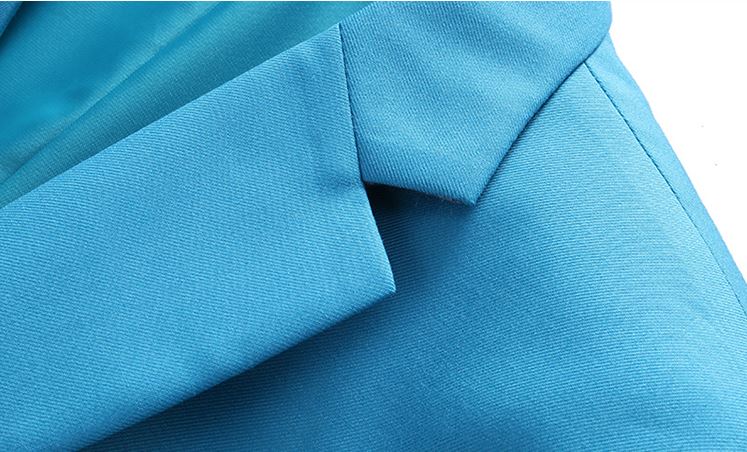 Pre-order ชุดสูทชาย สีฟ้าน้ำทะเล สไตล์เกาหลี พร้อมเสื้อกั๊ก