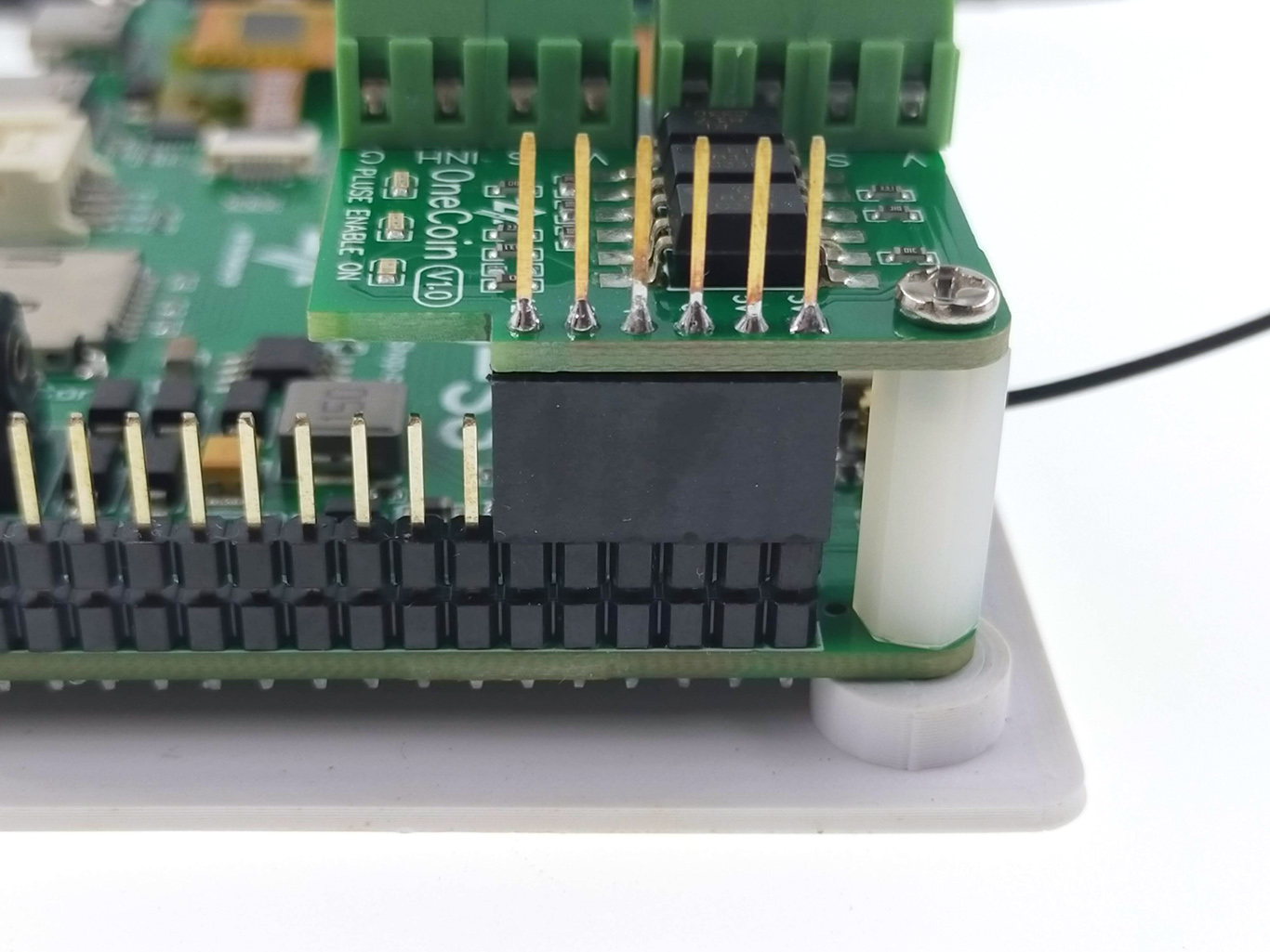 ATD3.5-S3 OneCoin shield โมดูลเสริมจำลองเป็นเครื่องรับเหรียญสำหรับ ATD3.5-S3