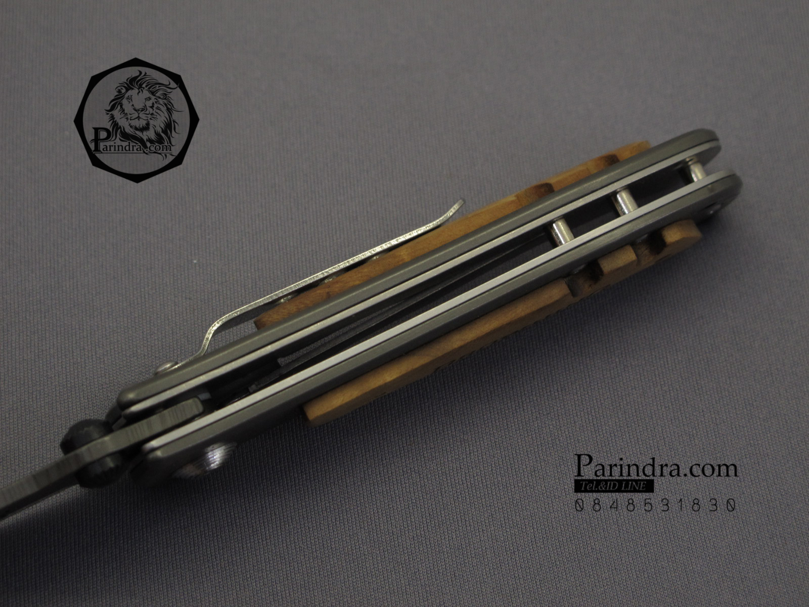 มีดพับ Browning Damascus Design ลายดามัสกัส (OEM)