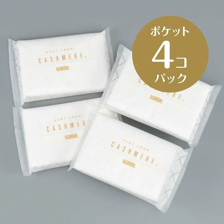 ทิชชู่พรีเมี่ยม Scottie cashmere tissue crecia (15 ชิ้น X 4 แพ็ค)