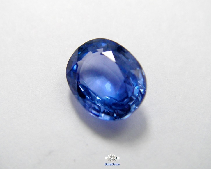 พลอยดิบ (ไม่เผา) Blue Sapphire Unheated
