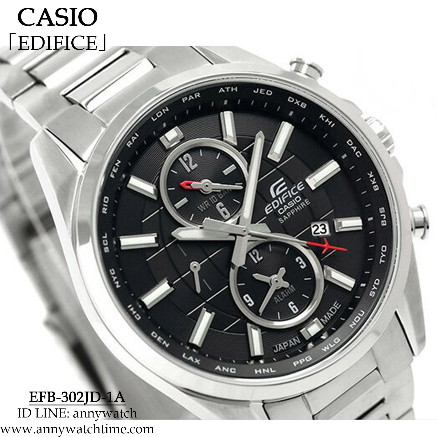 EDIFICE EFB-302JD-1A
