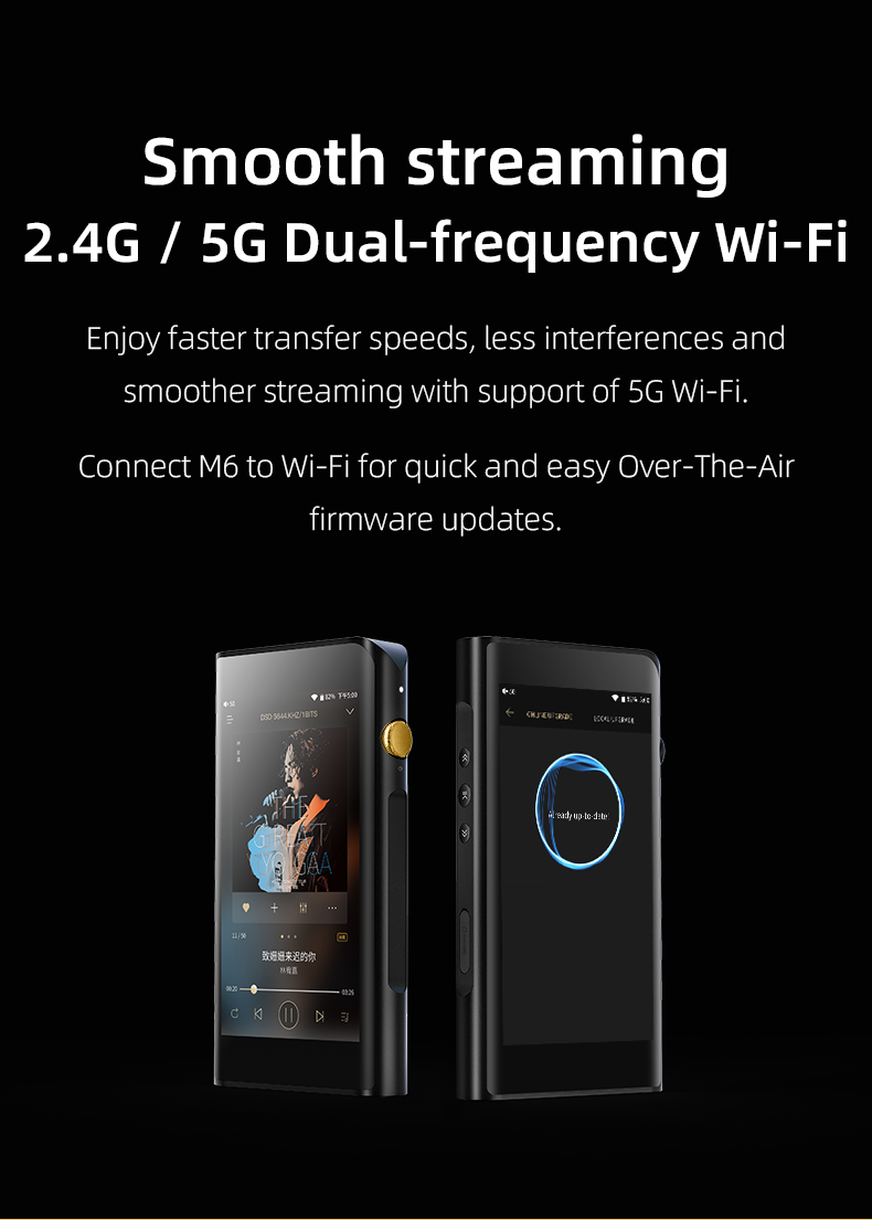 Shanling M6 2021 (รุ่นปกติ) Dap พกพารองรับ Dual Hi-Res ประกันศูนย์ไทย