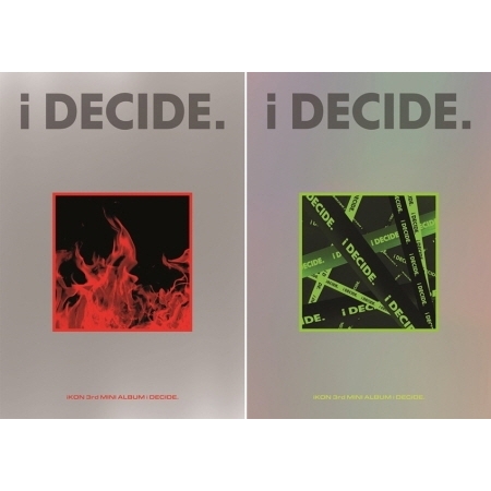 อัลบั้ม #iKON - 3rd MINI ALBUM i DECIDE (Random Ver.)