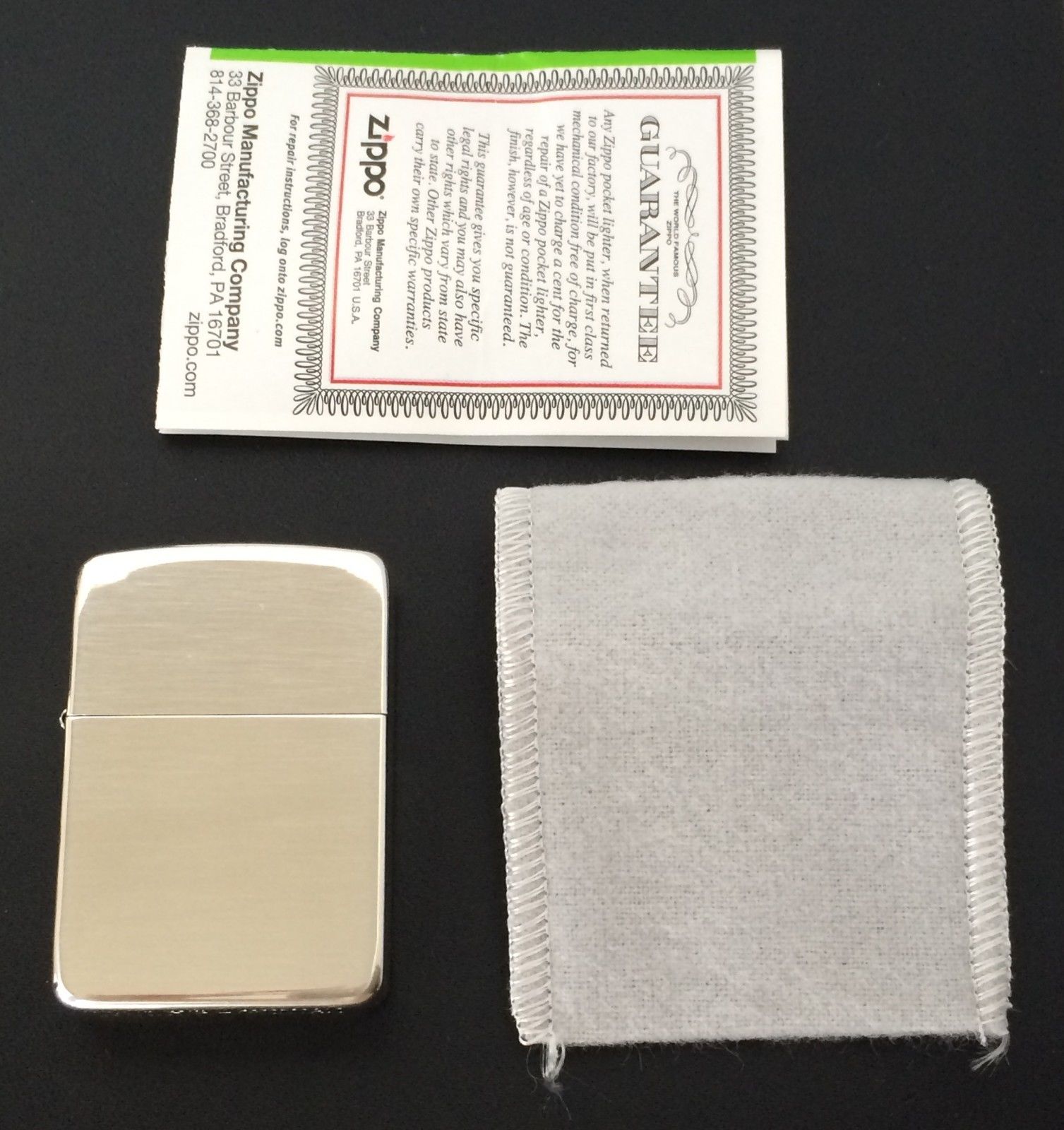 ไฟแช็ค Zippo แท้ ฺ เคสผลิตจากเงินแท้ " Zippo 23 Sterling Silver High Polish Finish 1941 Replica™ Velour Box" แท้นำเข้า 100%