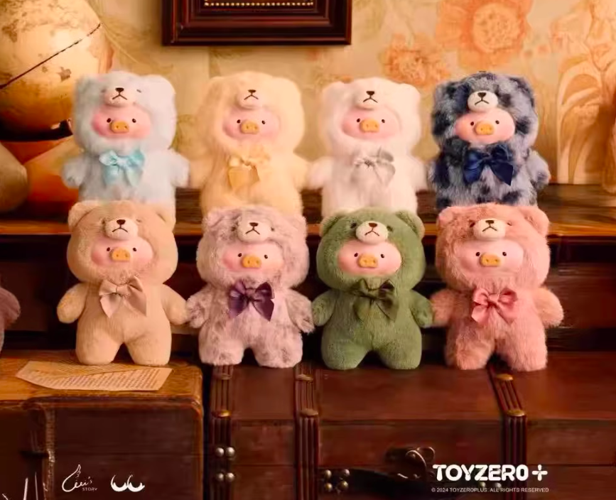 PRE.Teddy LuLu ตุ๊กตาหมู (เป็นพวงกุญแจ) ของแท้ 100% (รอนำเข้า 14-25 วัน)
