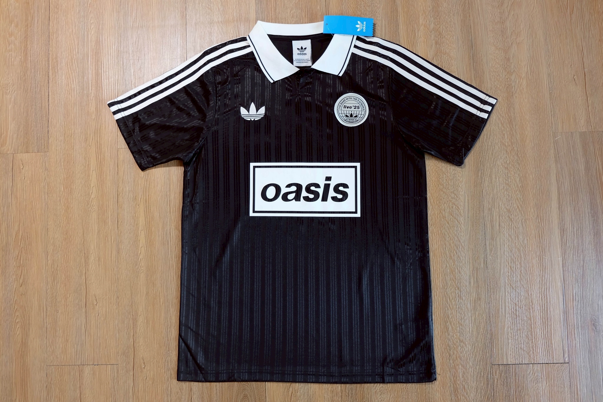 Oasis Black 2025/26 Jersey T-shirt เสื้อโอเอซิส ฤดูกาลใหม่