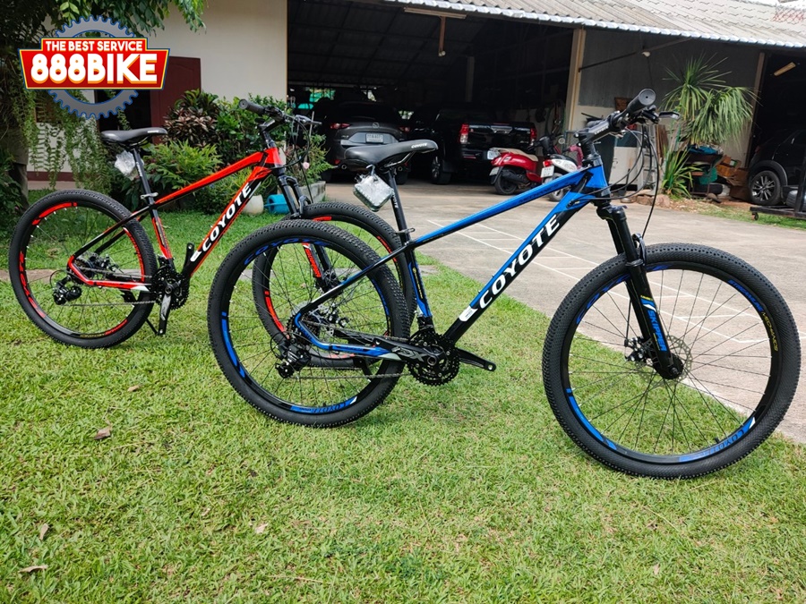 จักรยานเสือภูเขา COYOTE SKIPPER เฟรมอลู ล้อ 27.5, เกียร์ชิมาโน่ 24 สปีด ปี 2021