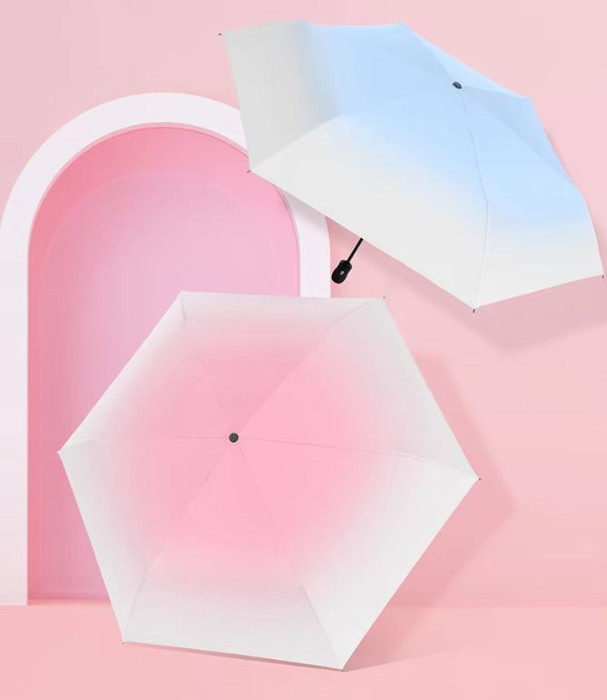 ร่มพับ 3 ตอน 6 ก้าน 21 นิ้ว UV Ultra Slim เปิด-ปิด อัตโนมัติ รุ่น LY-SS190601261 (ร่มเบา)