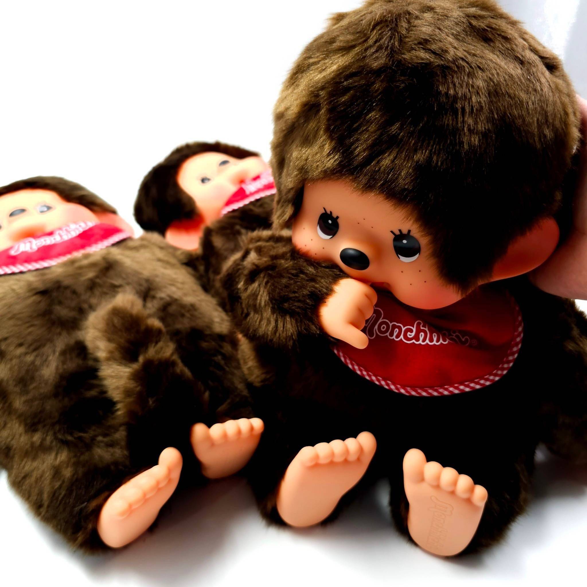 ตุ๊กตา Monchhichi Original Boy Size L น้องตัวใหญ่จับเต็มไม้เต็มมือ