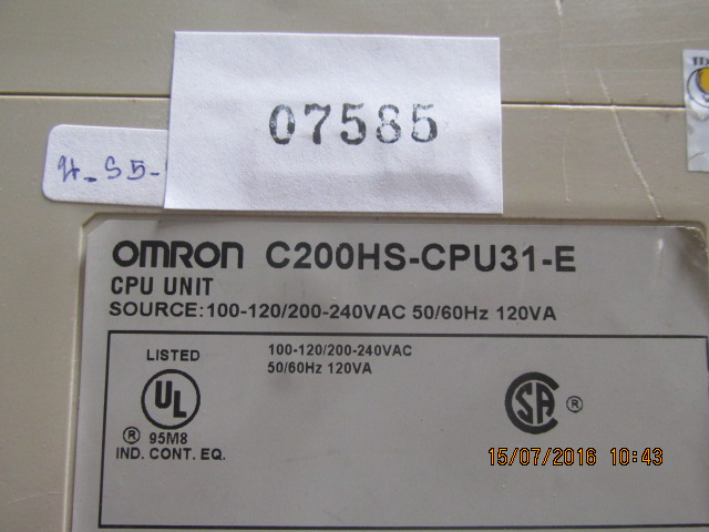 PLC “ OMRON ” รุ่น C200HS-CPU31-E