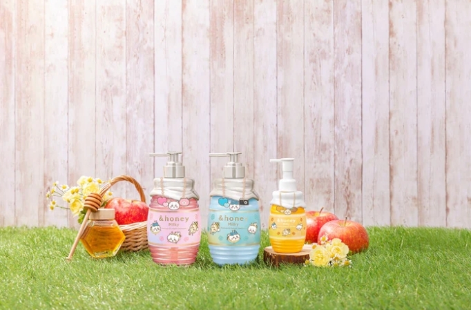 ชุดแชมพูและครีมนวดพร้อมของแถม &honey Milky Precious EX Repair Shampoo & Hair Treatment