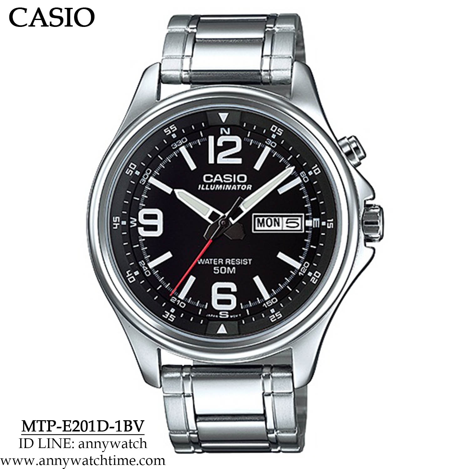 CASIO MTP-E201D-1BV