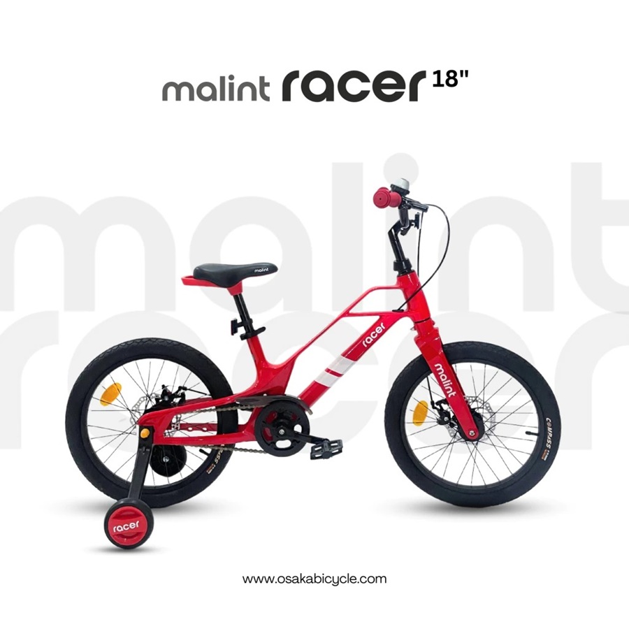 จักรยานเสือภูเขาเด็ก Malint Racer วงล้อ 16"/18" เฟรม Magnesium Alloy เฟรมแม็กนีเซียม อัลลอย