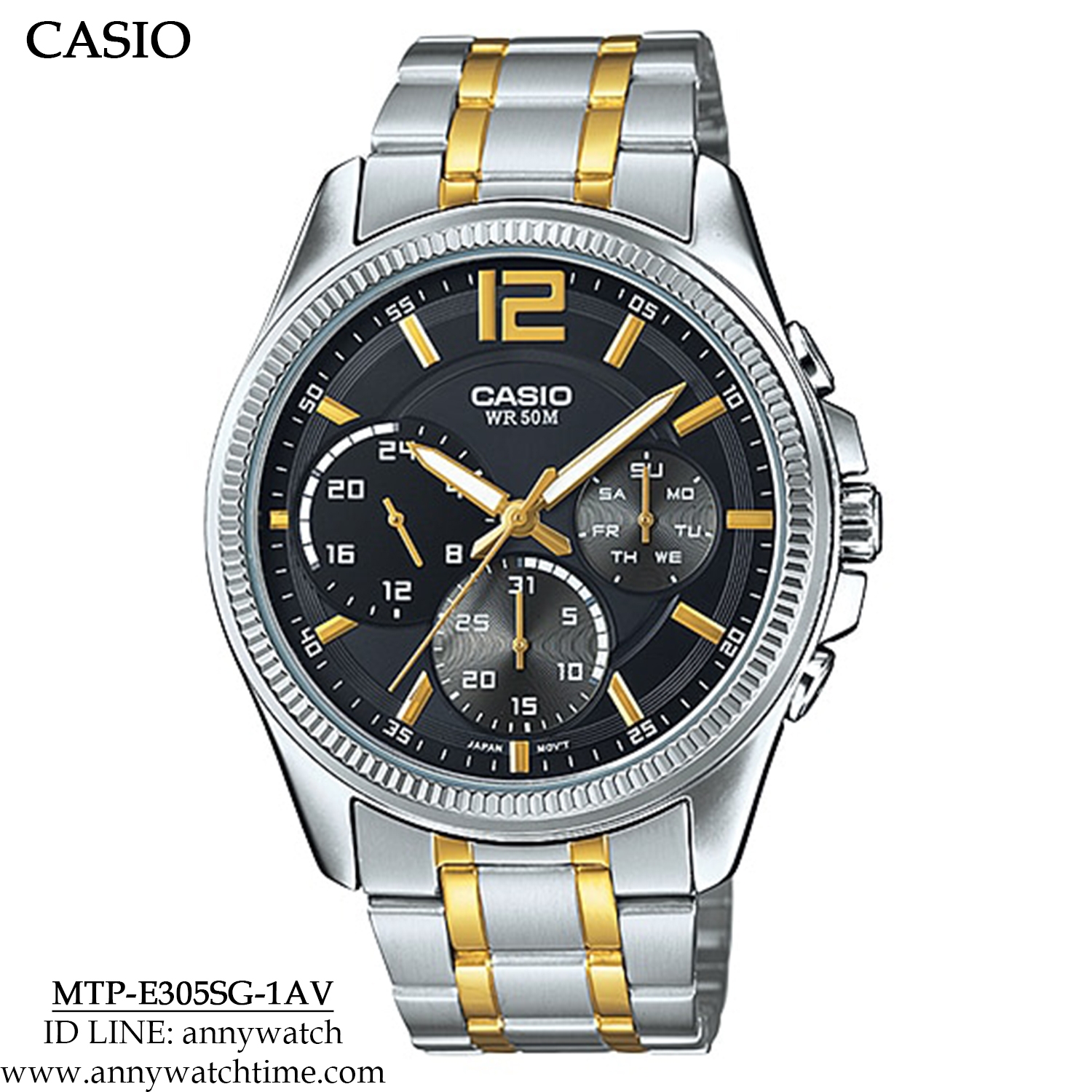 CASIO MTP-E305SG-1AV