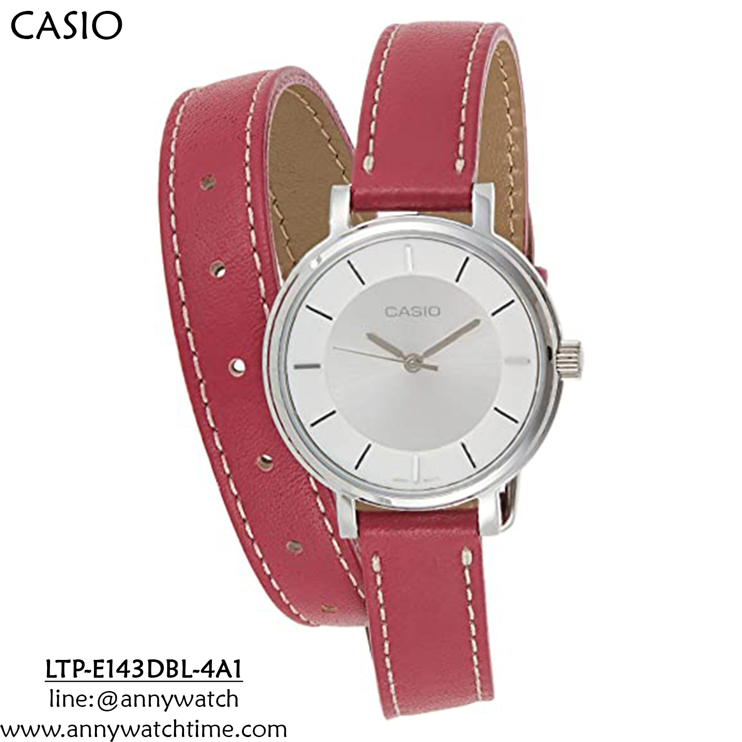 CASIO LTP-E143DBL-4A1