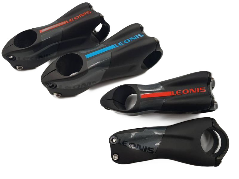 คอแฮนด์ LEONIS Ultra light Matte 3K Full carbon 6 Degrees Bicycle stem Mountain/Road bike Stem handlebar MTB Parts 31.8*90mm