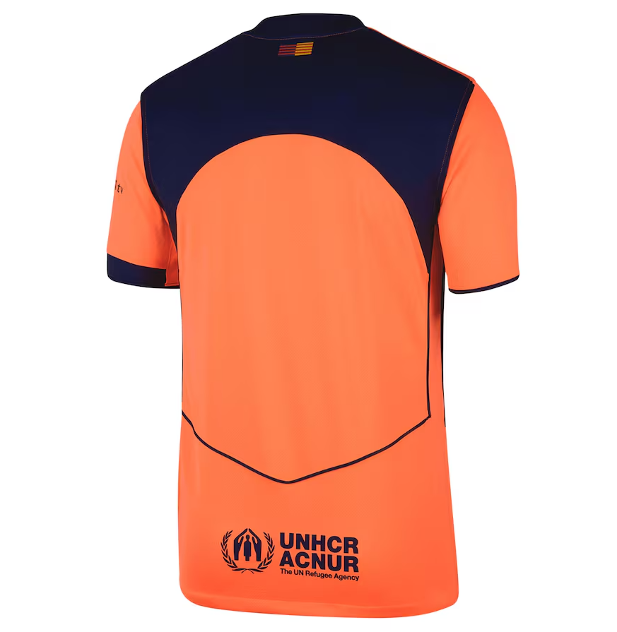 เสื้อบาร์เซโลน่า 2025 2026 ชุดที่3 รุ่นแฟนบอล Third Stadium ของแท้