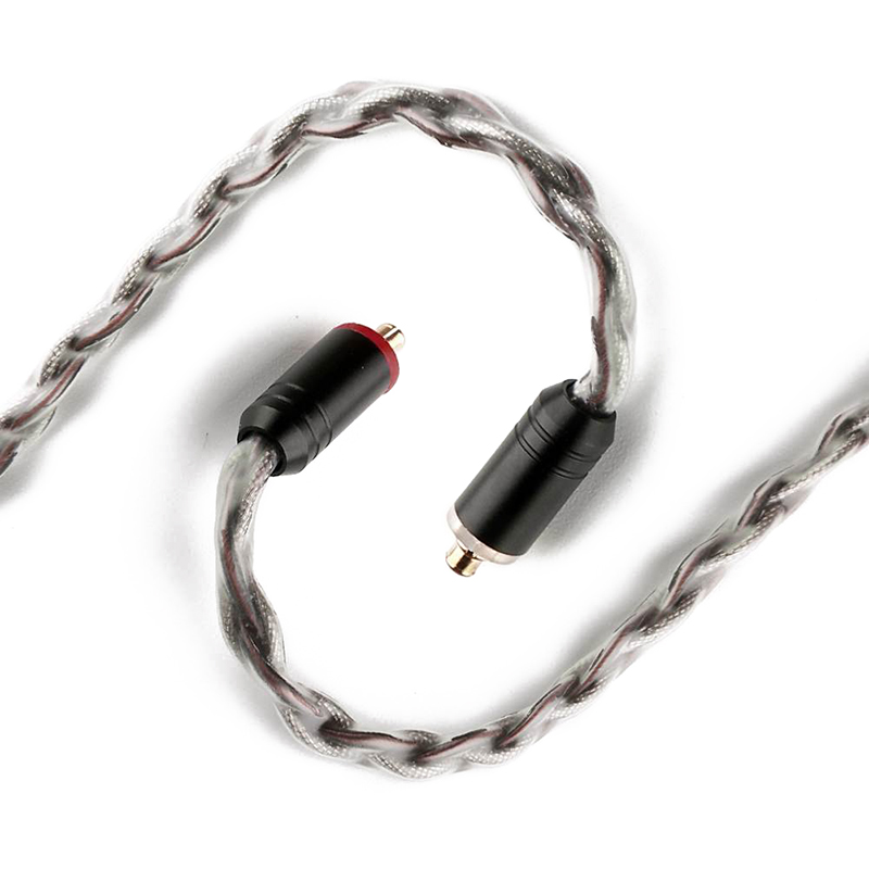 ขาย BGVP Silver foil สายหูฟัง OCC + silver foil สายถัก 8 แกน ระดับ 6N