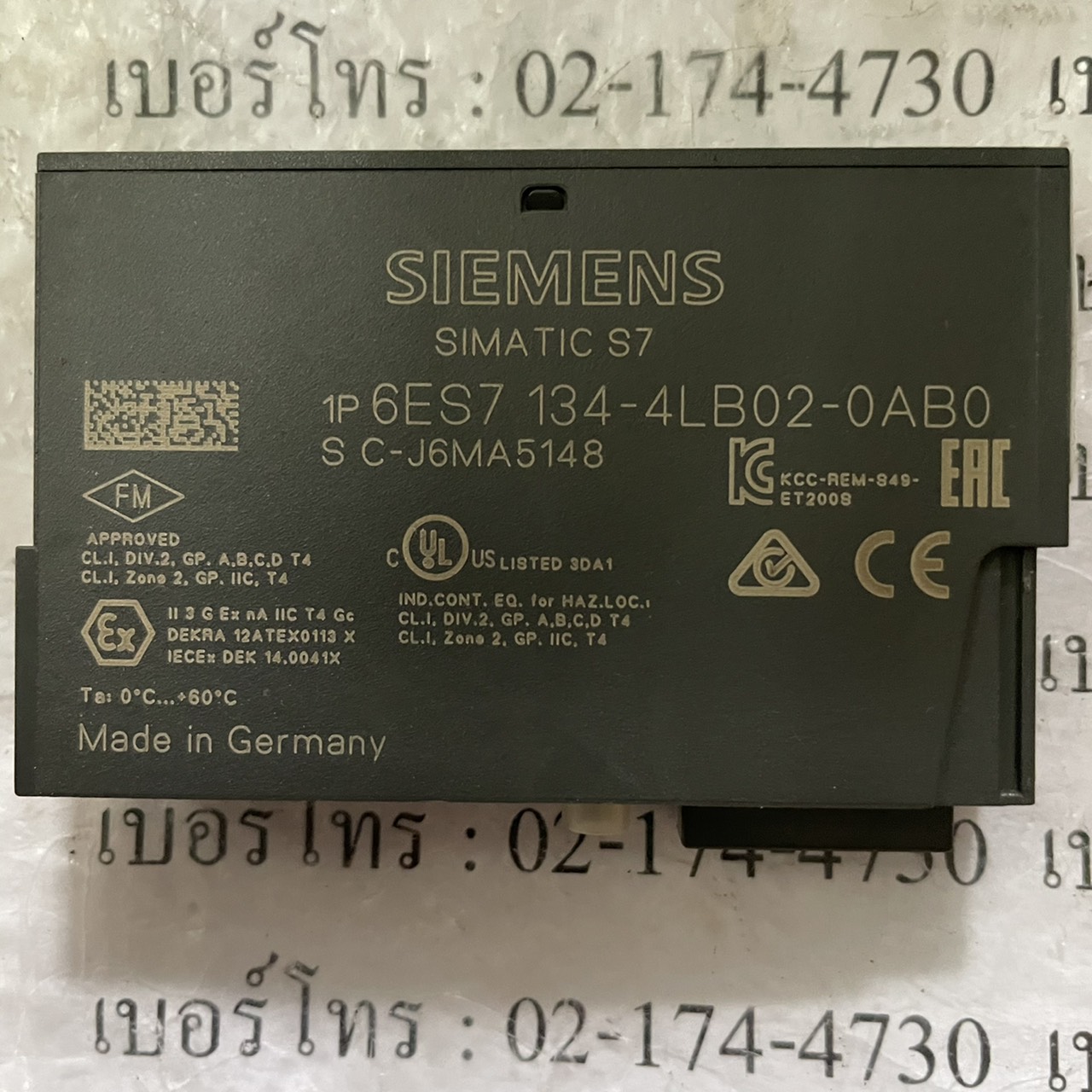 6ES7 134-4LB02-0AB0 PLC " SIEMENS "
