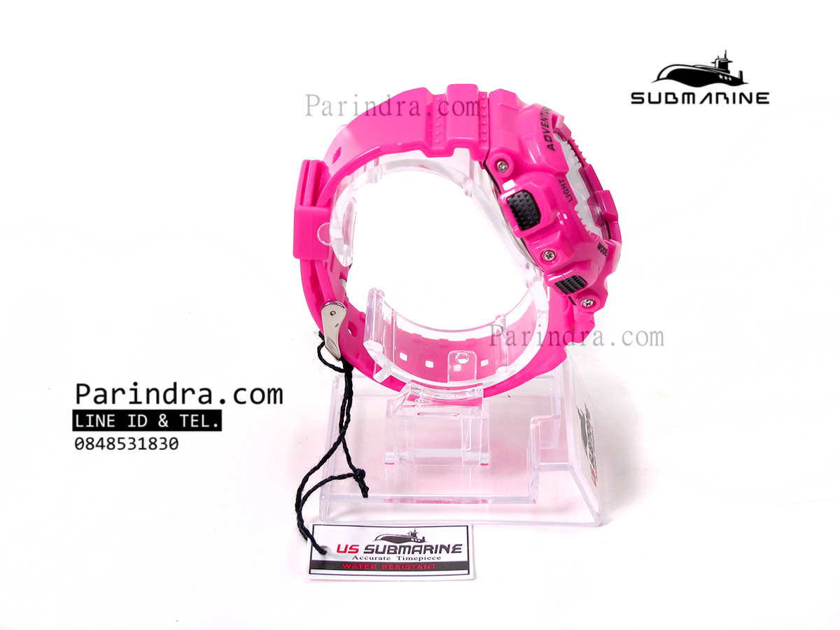 นาฬิกา US submarine Adventure Protector รุ่น TP3163L สีชมพูบานเย็น
