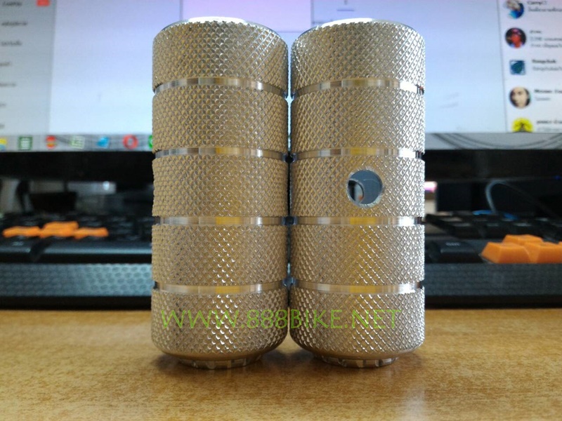 พักเท้าอลูมิเนียม BMX Soldier แกน 15