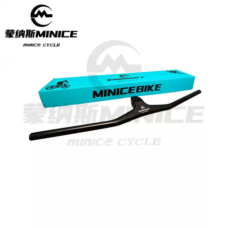 Monas Minice Carbon Fiber Mountain Bike Handlebar – Toray T700+T800 | Ultra-Light 270g | XC-Specific | 2-Year Warranty