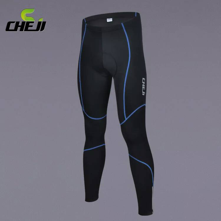 กางเกงปั่นจักรยาน CHEJI ผ้า Polyester Cycling Pants ,เป้า Coolmax (เกาหลี) ขายาว