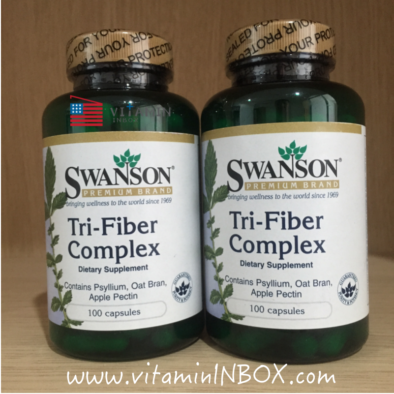 # ท้องผูก # Swanson Premium Tri-Fiber Complex 100 Caps