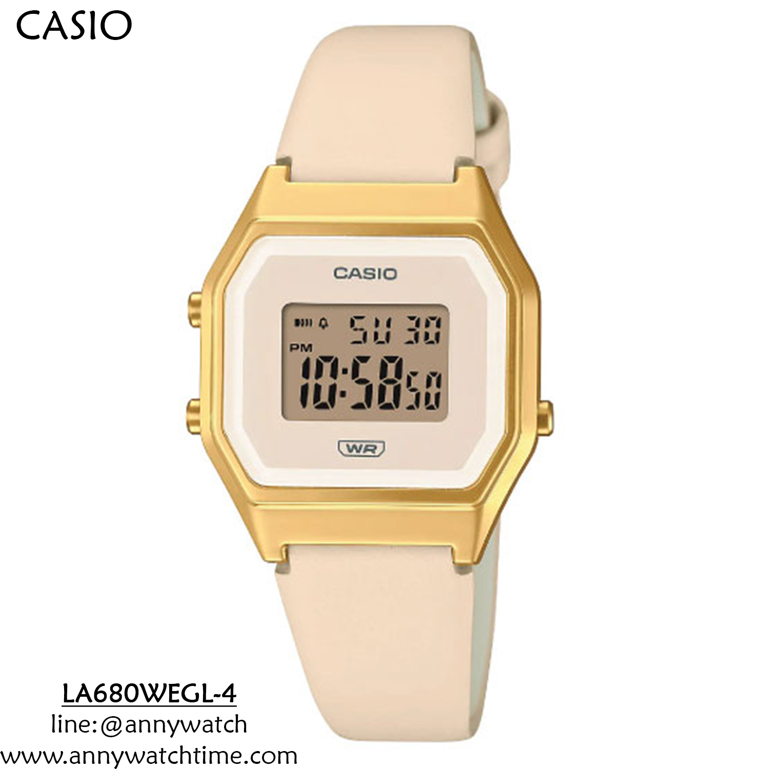 CASIO LA680WEGL-4