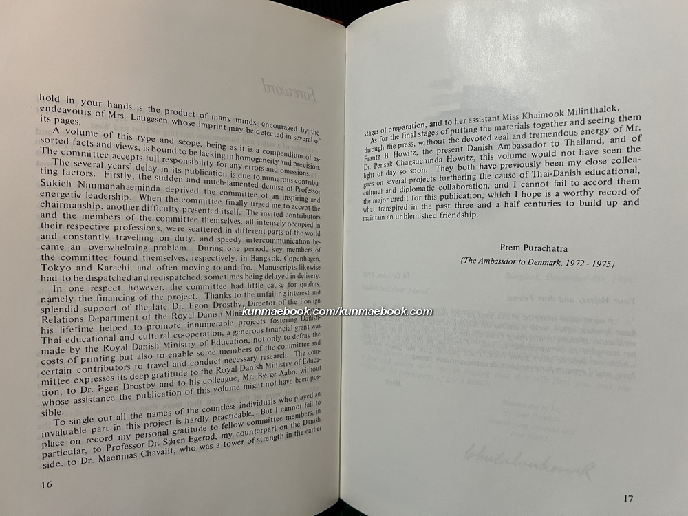 THAI - DANISH RELATIONS 30 Cycles of Friendship